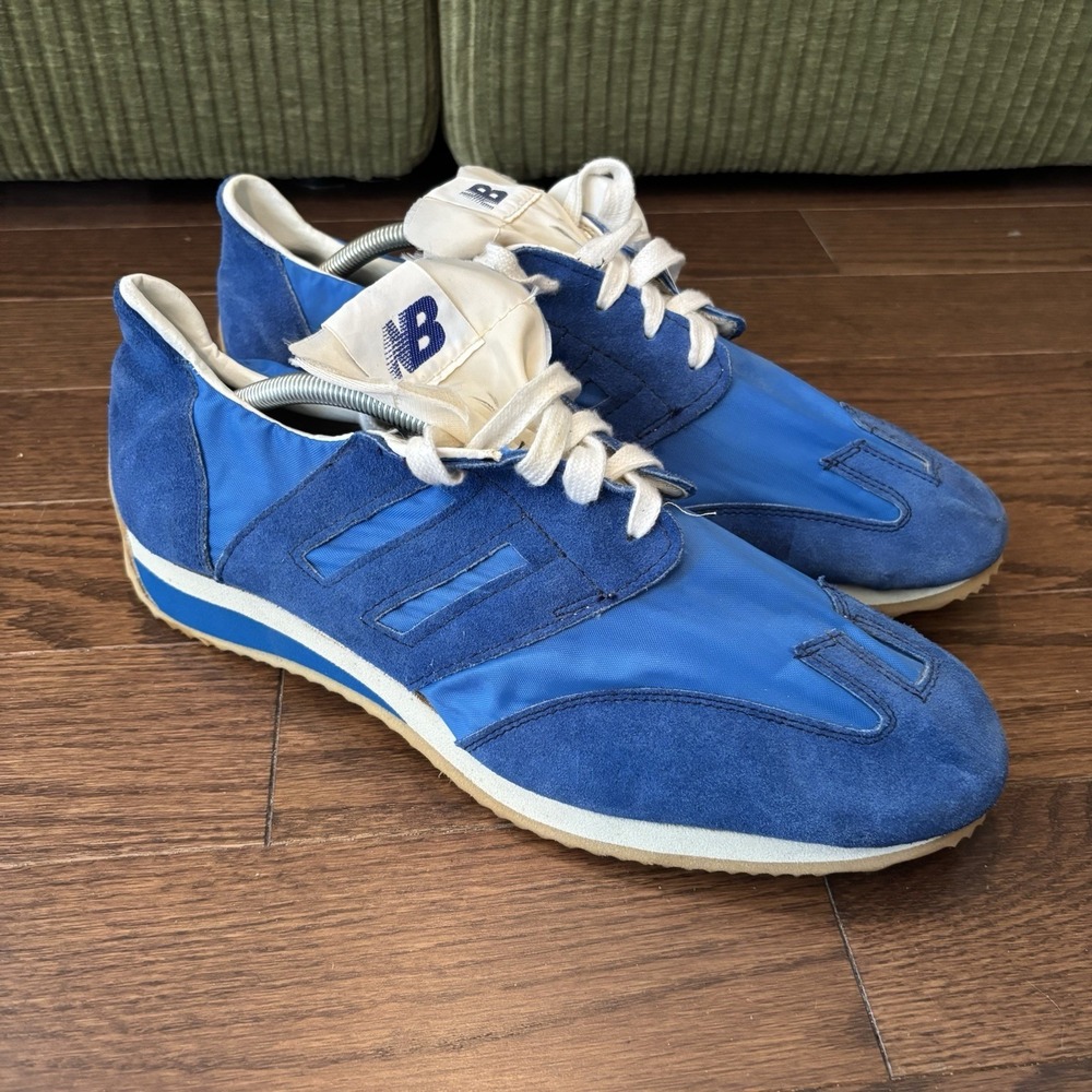 Vintage 70s New Balance Sneaker Men's Size 11.5 RARE BRAND NEW USA SECURITY TAG